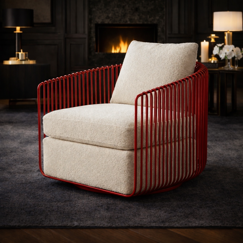 MERIDIAN FLUTE LOUNGE CHAIR