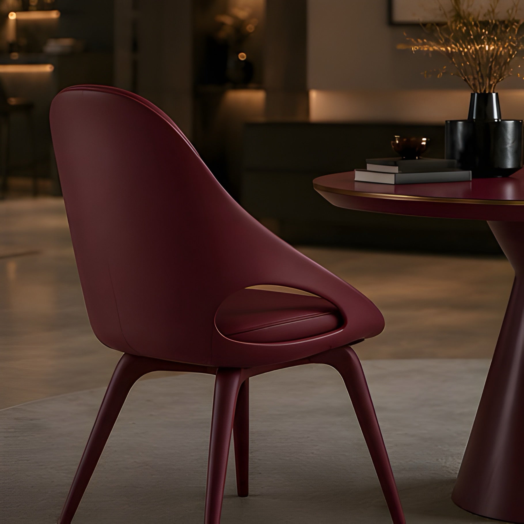 Sculptural Dining Chair