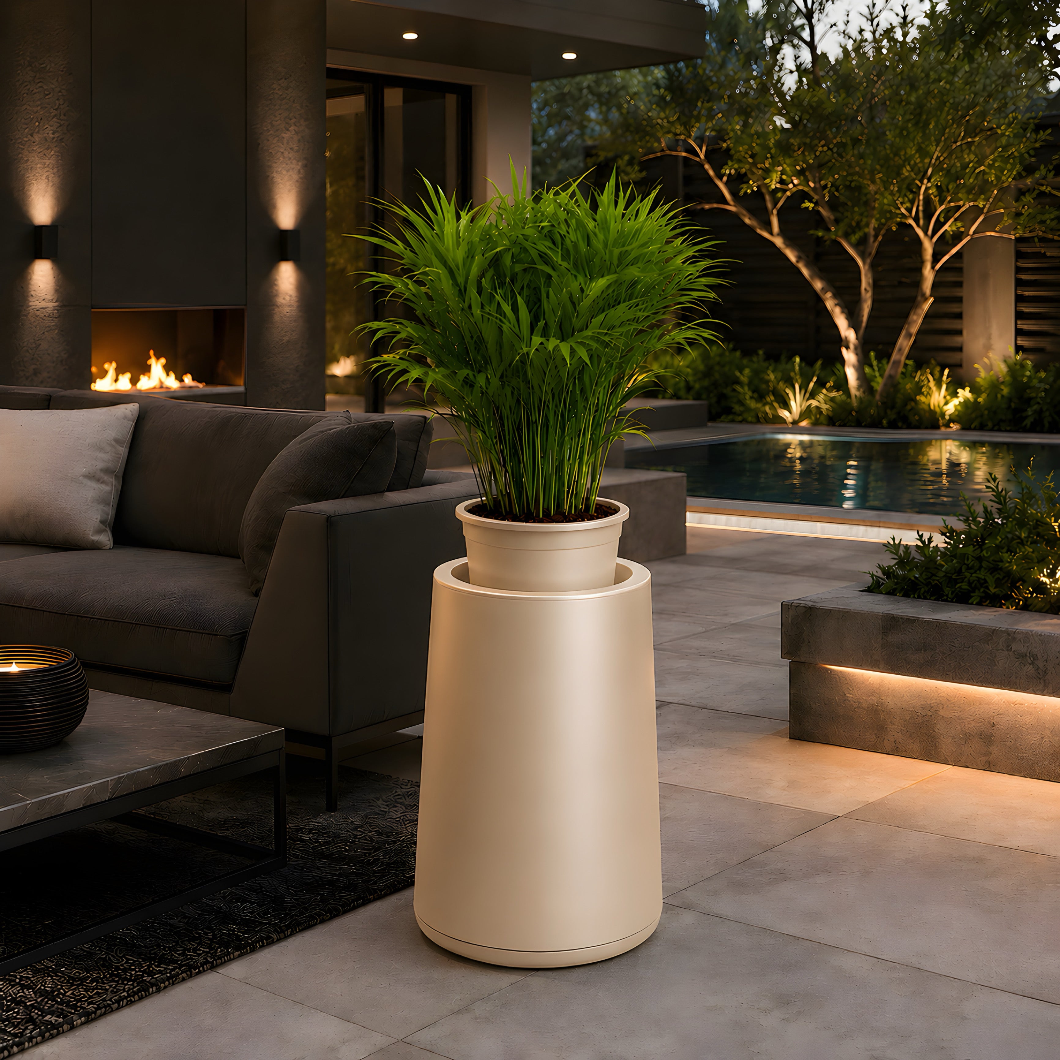 Double-tier planter