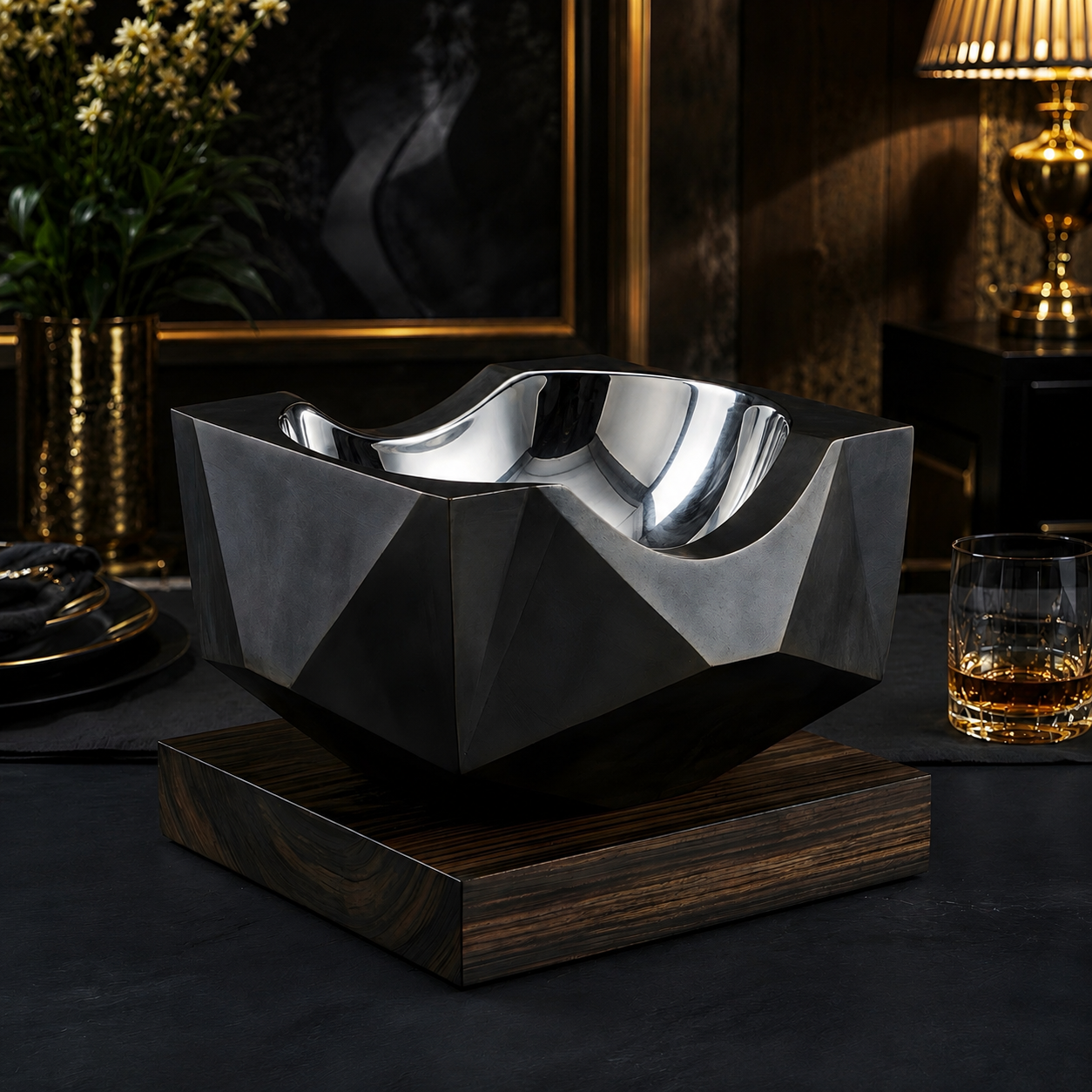 Eterna Sculpt Serving Bowl
