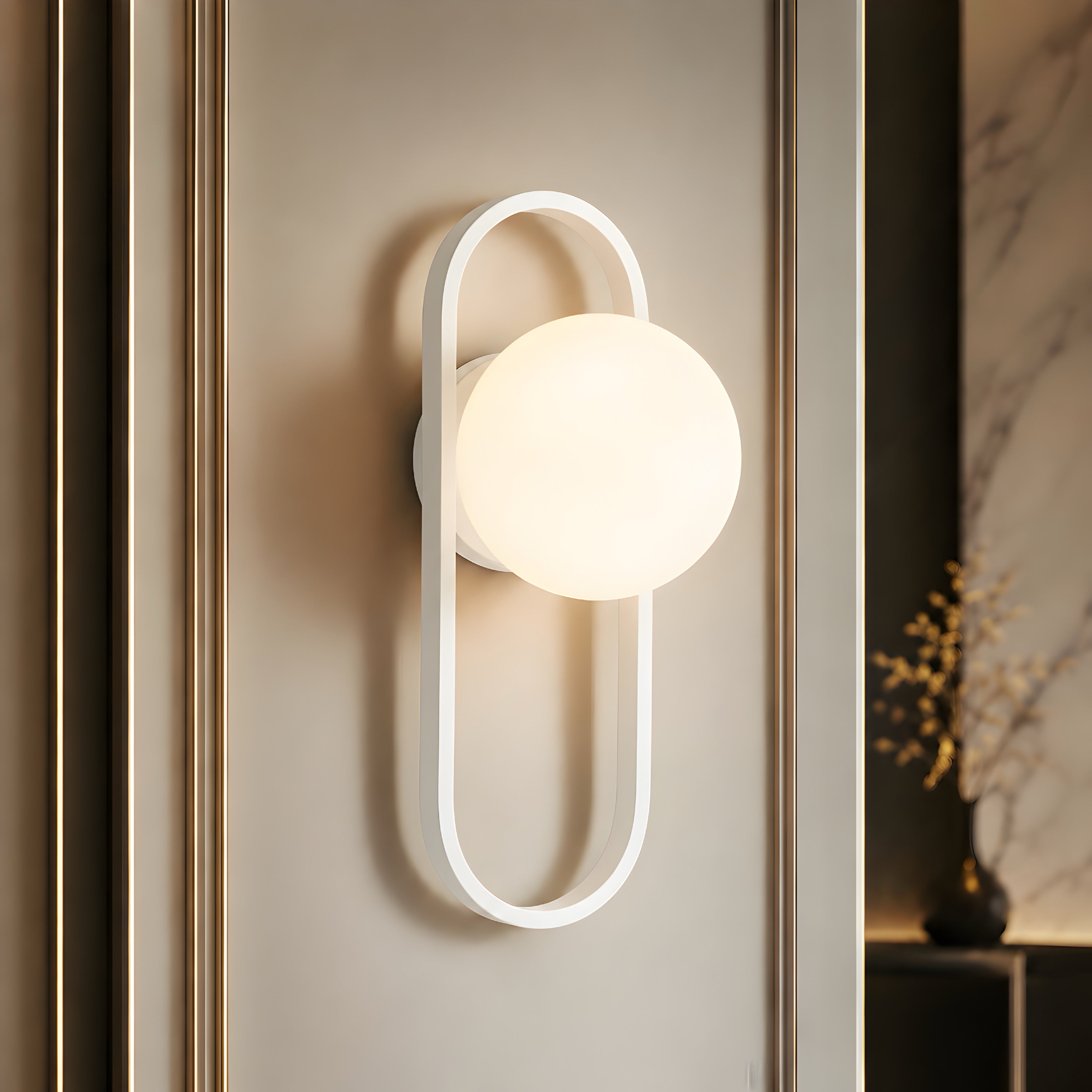 Halo Loop Wall Lamp