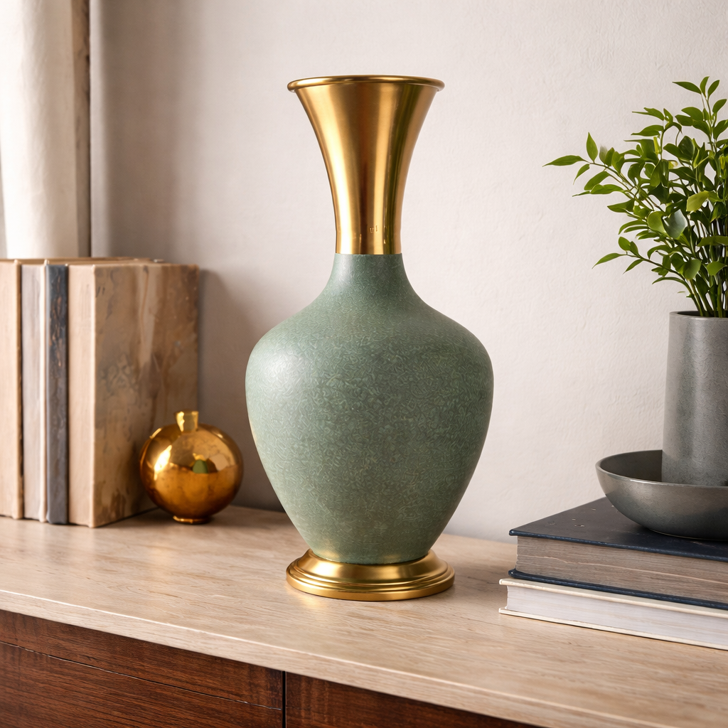 LUXOR TRUMPET IRON VASE