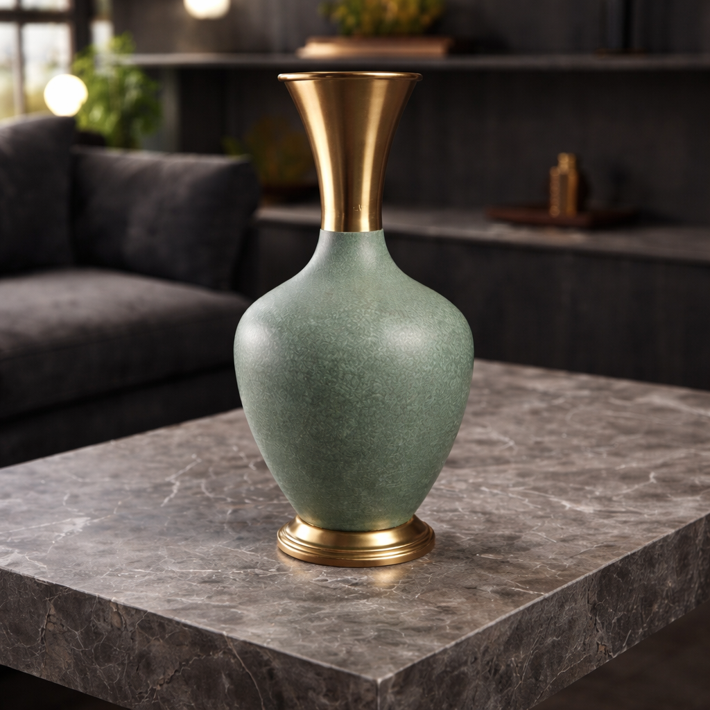 LUXOR TRUMPET IRON VASE