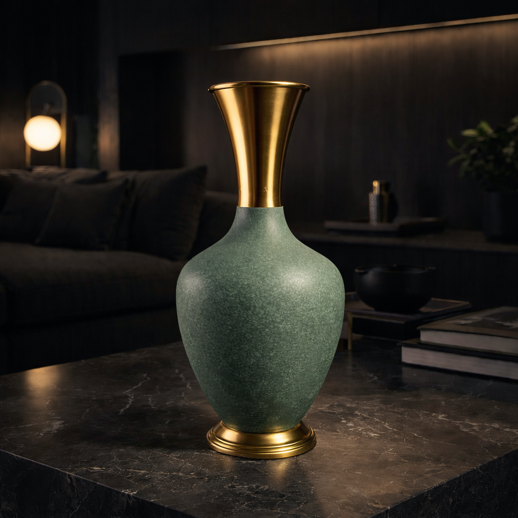 LUXOR TRUMPET IRON VASE