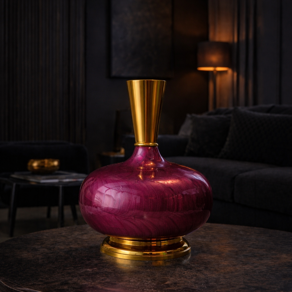 ROYAL GLAZE IRON VASE