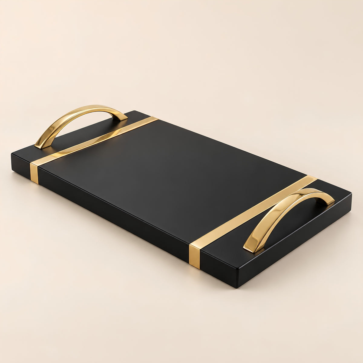 LUXARY RECTANGULAR SERVING TRAY