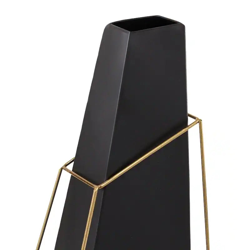 Obsidian Aura Vase Trio