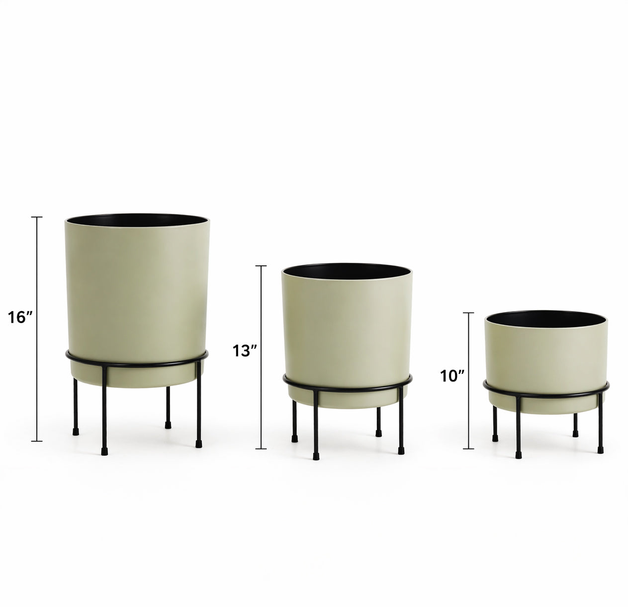 Luxe Grove Planter Trio