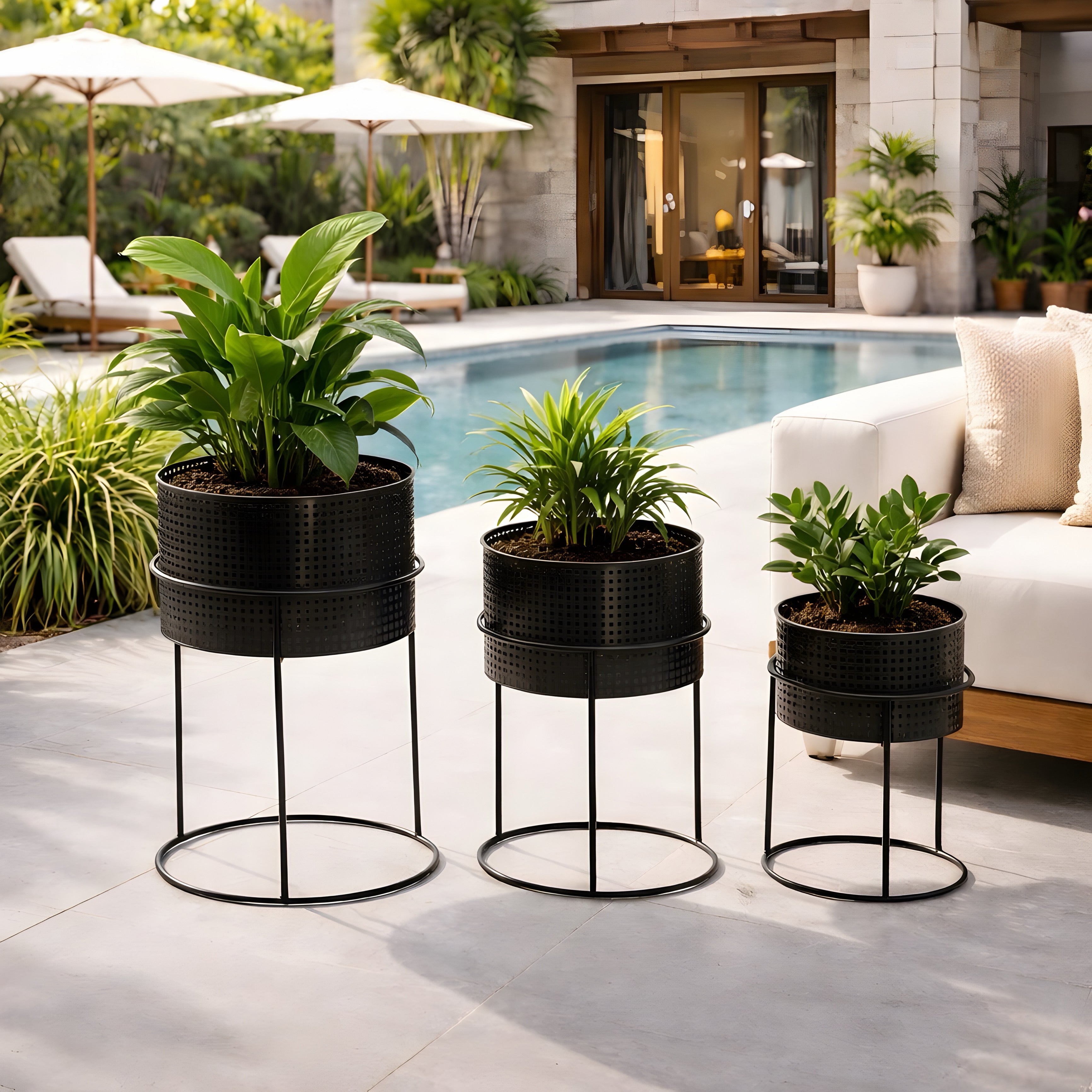 Terra Rise Garden Planter Set