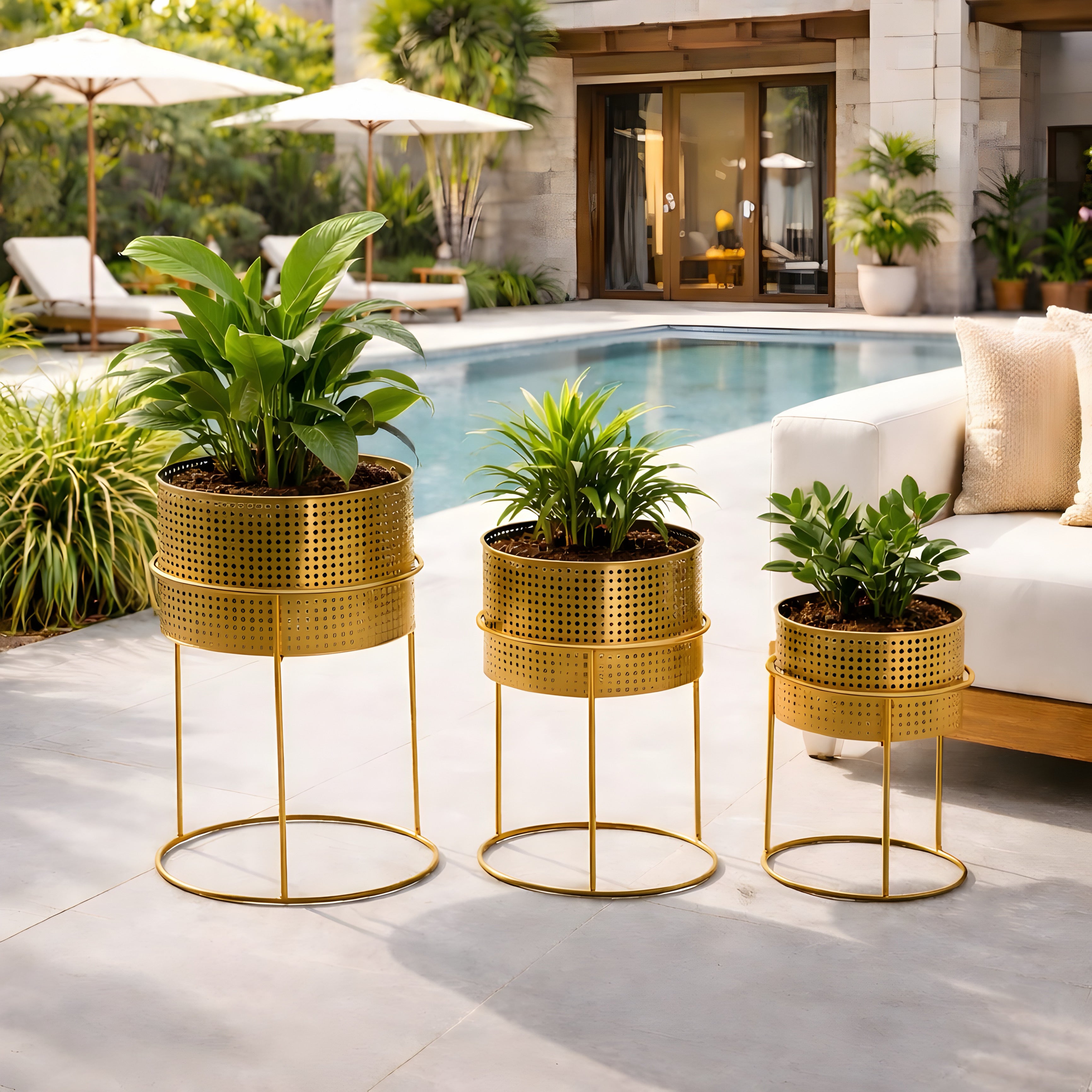 Terra Rise Garden Planter Set