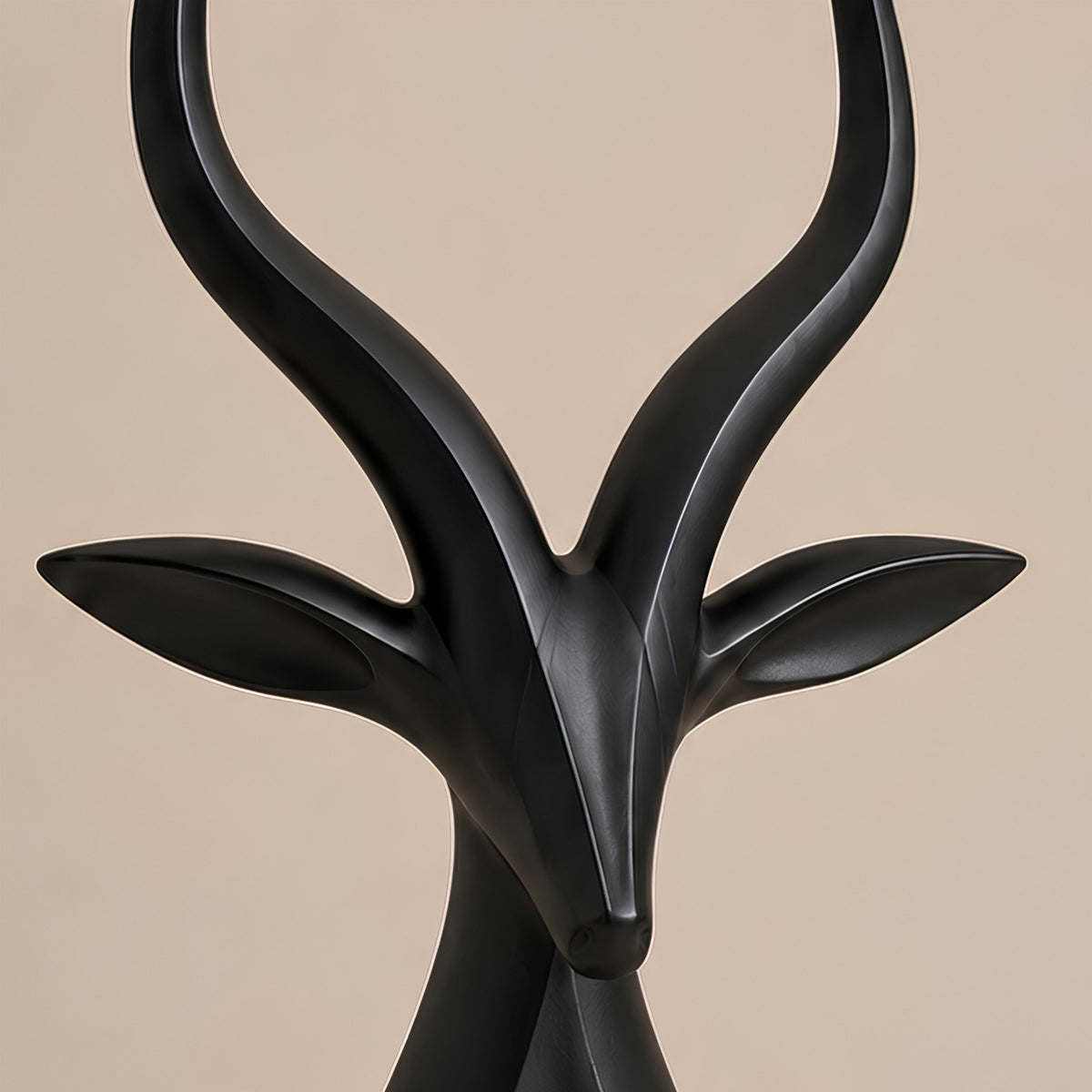 ABSTRACT DEER FIGURE DECORATIVE SCULPTURE