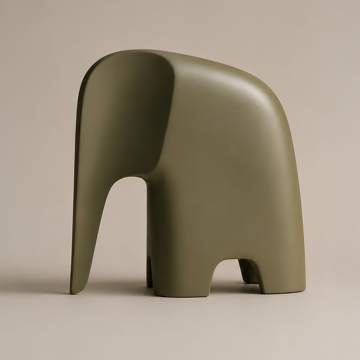 ABSTRACT ELEPHANT DECORATIVE SCULPTURE