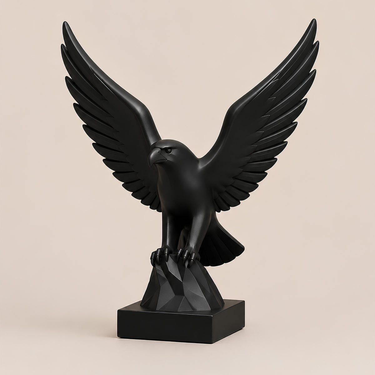 EAGLE WITH SPREAD WINGS DECORATIVE SCULPTURE