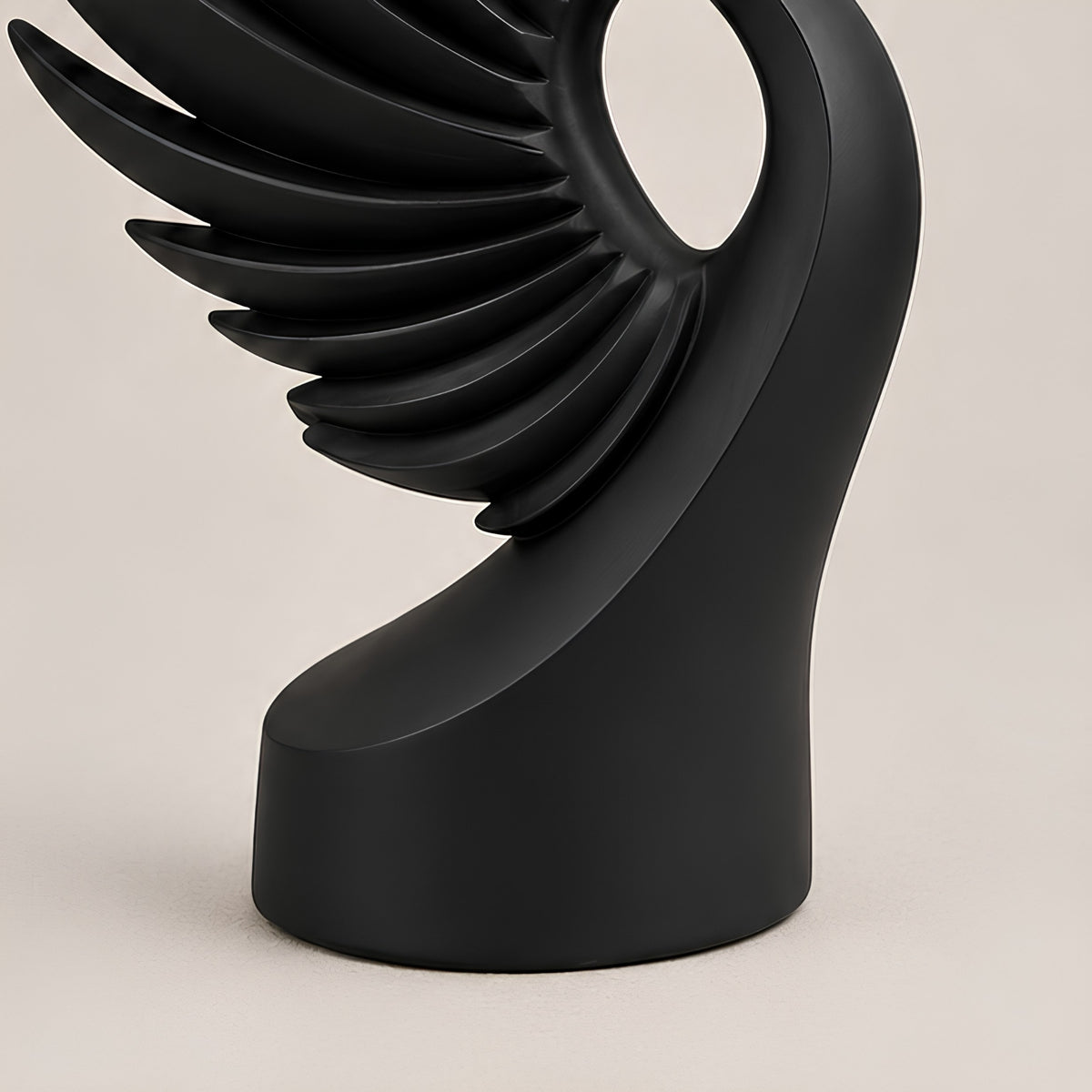ABSTRACT WING DECORATIVE SCULPTURE