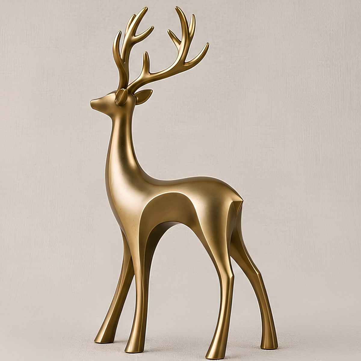 ELEGANT DEER DECORATIVE SCULPTURE