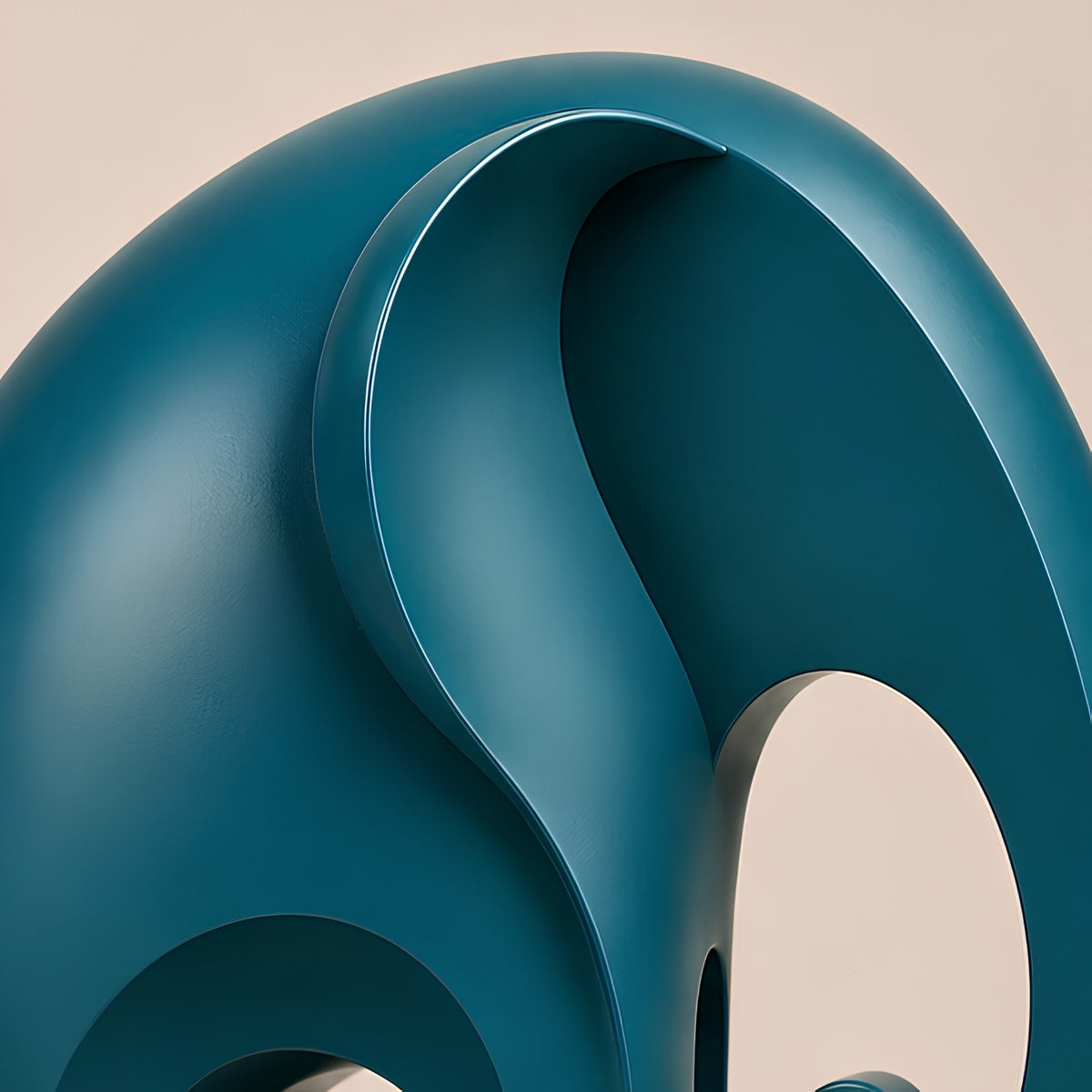 ABSTRACT SPIRAL ARCH DECORATIVE SCULPTURE