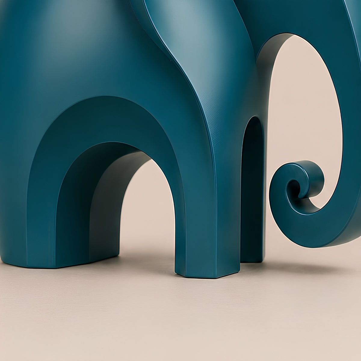 ABSTRACT SPIRAL ARCH DECORATIVE SCULPTURE