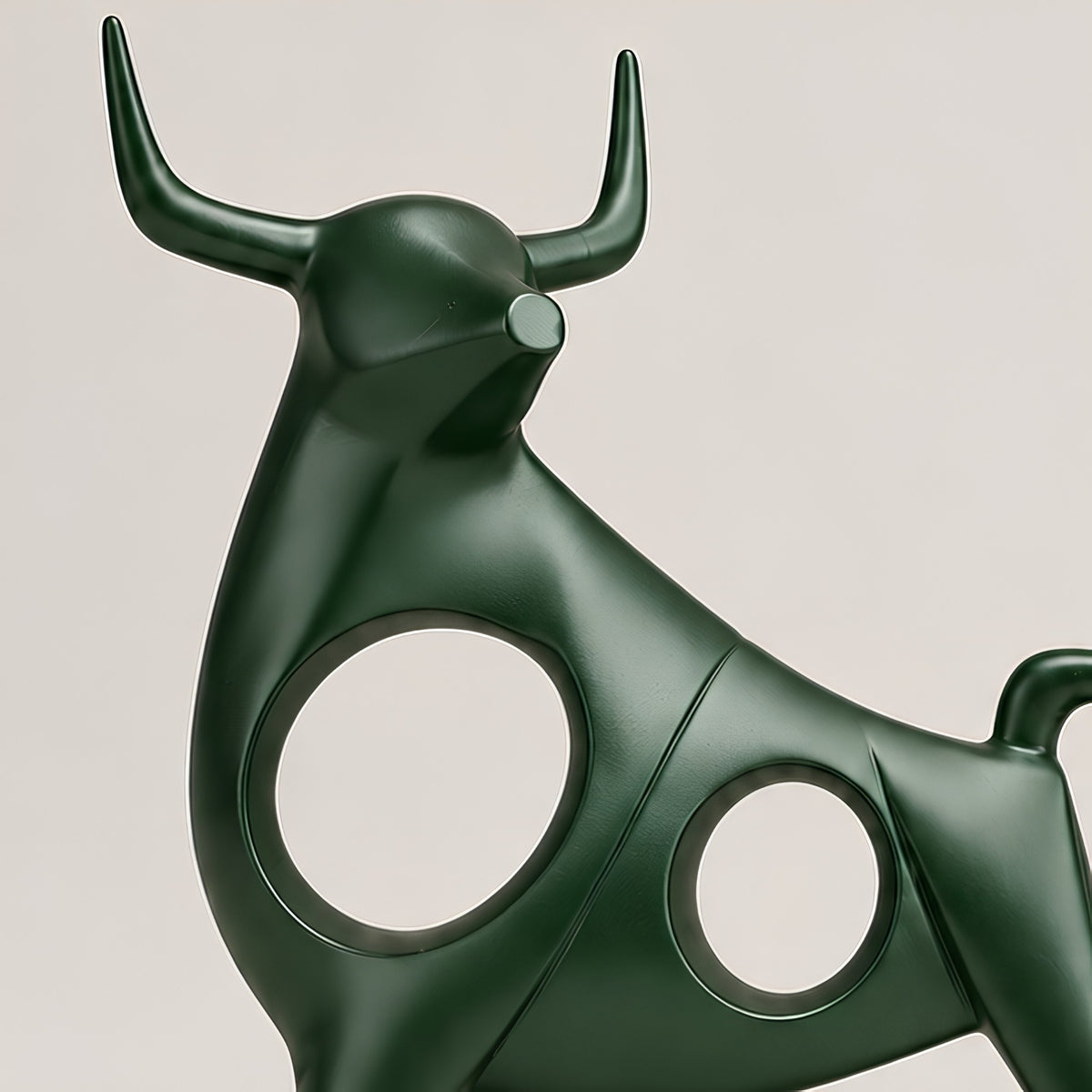 ABSTRACT BULL DECORATIVE SET