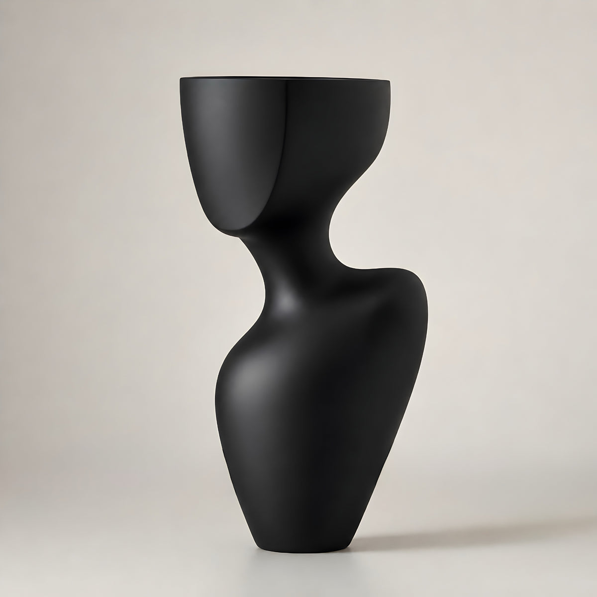 ABSTRACT SCULPTURAL VASE