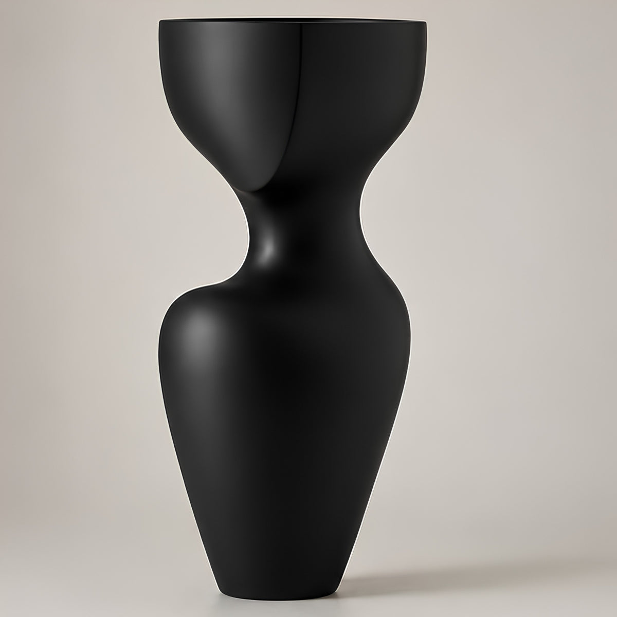 ABSTRACT SCULPTURAL VASE