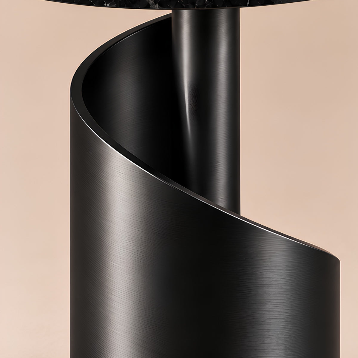 SPIRAL TOP SIDE TABLE