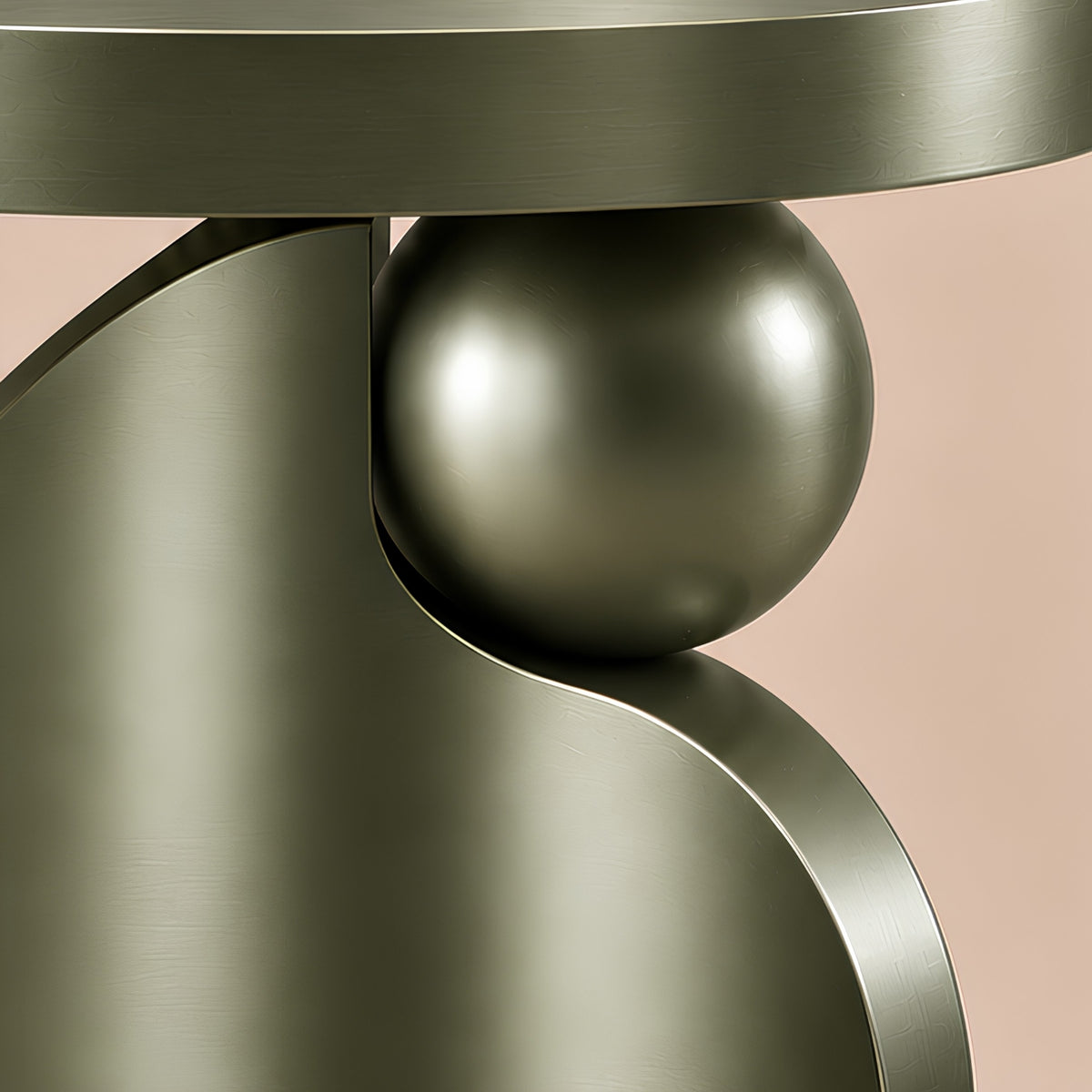 SCULPTURAL SIDE TABLE