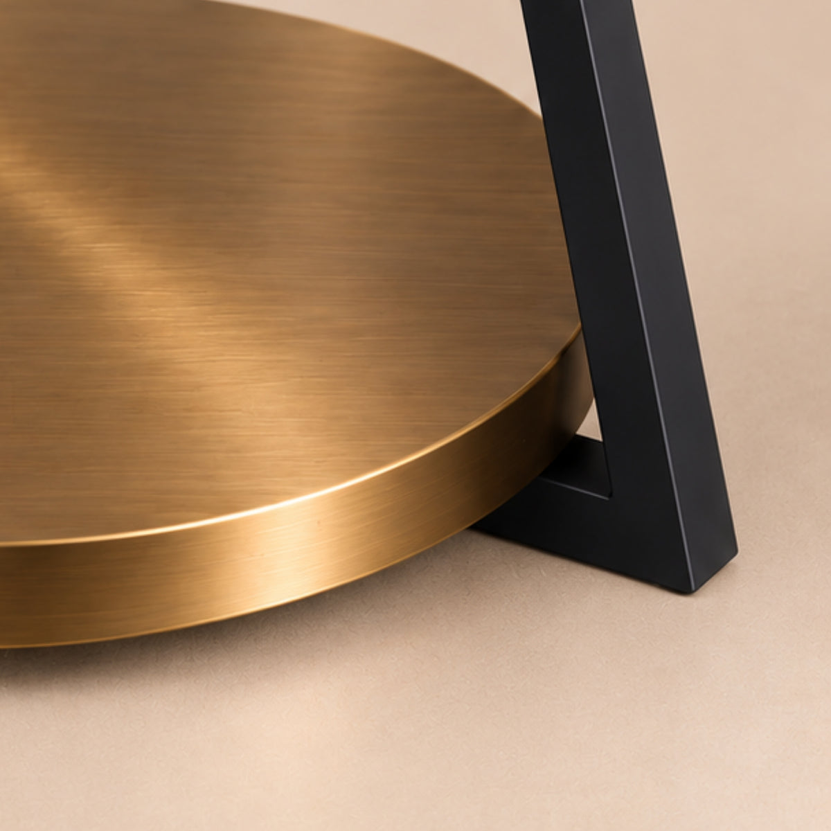 THREE TIER ROUND TRAY SIDE TABLE