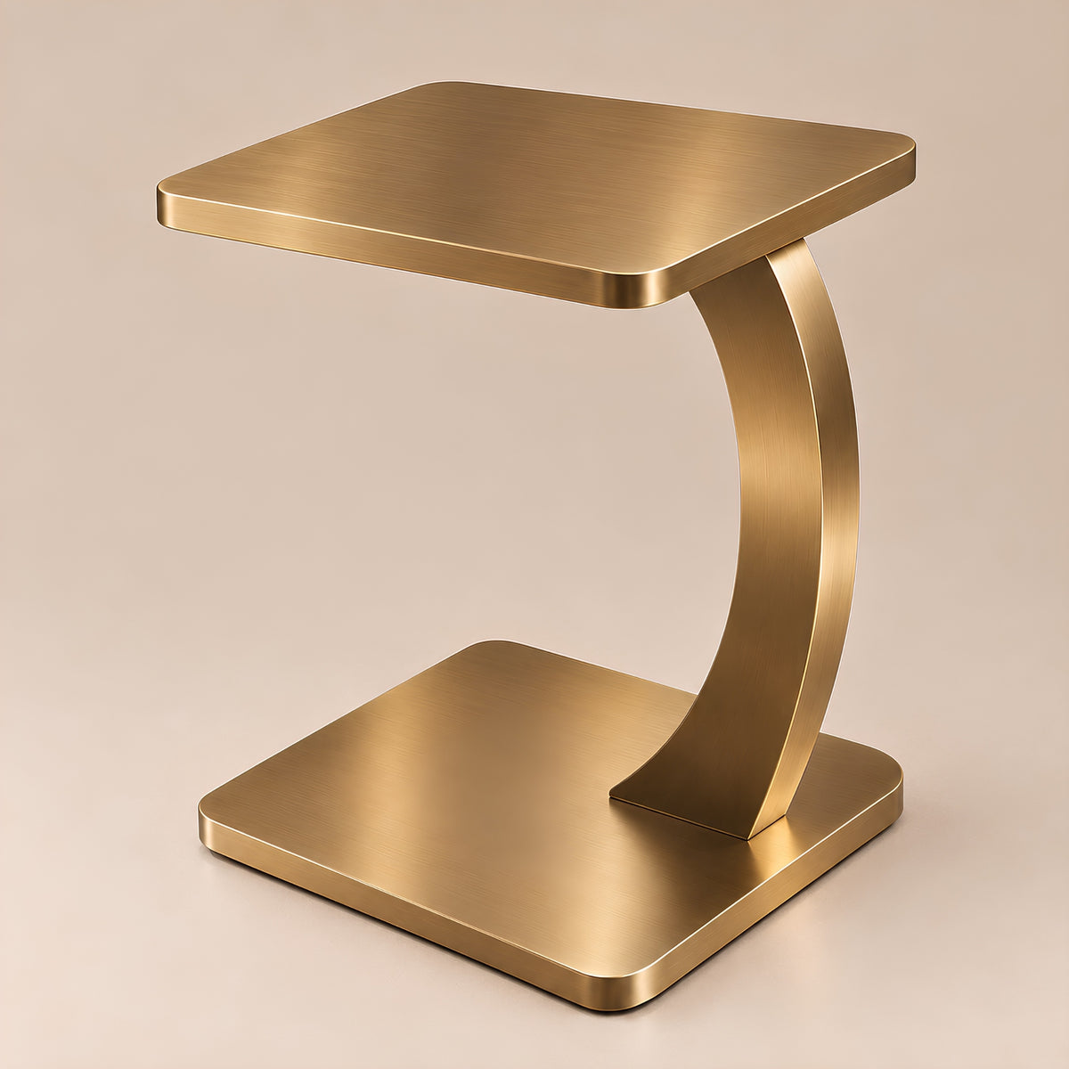 C-SHAPE SIDE TABLE