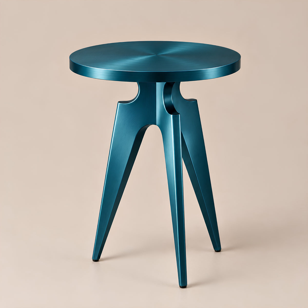 METALLIC SIDE TABLE