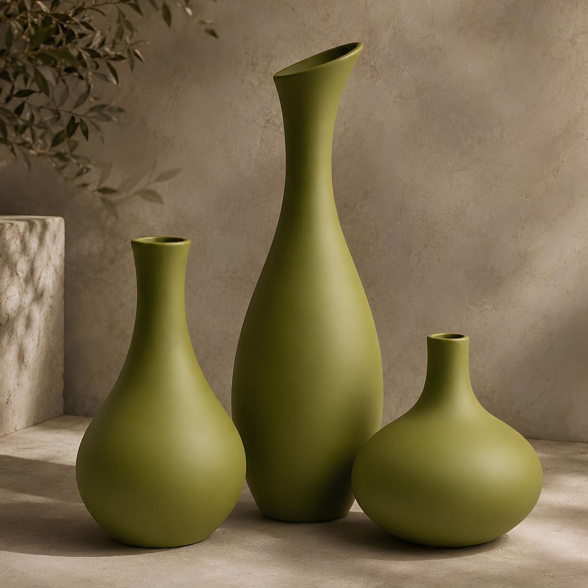 BOTTLE VASE SET
