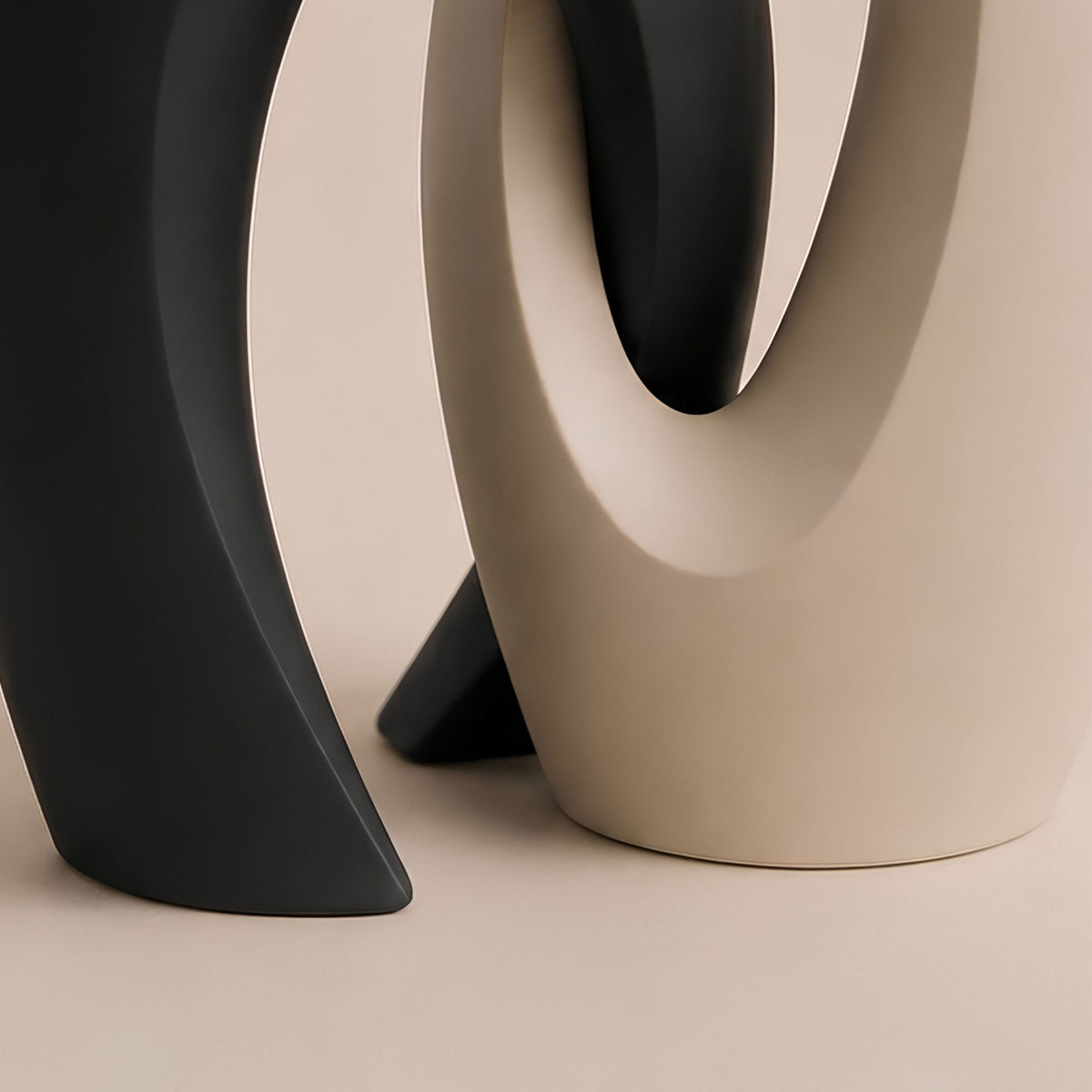 ABSTRACT CUTOUT VASE SET