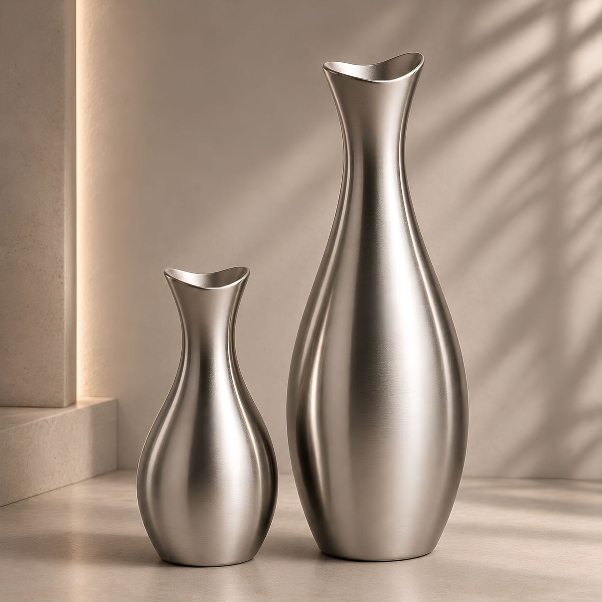 MODERN CURVE VASE SET