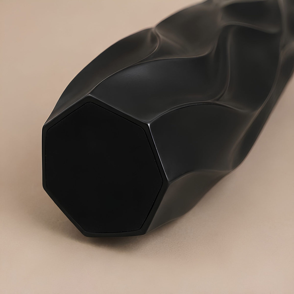 WAVE TEXTURED DECORATIVE VASE