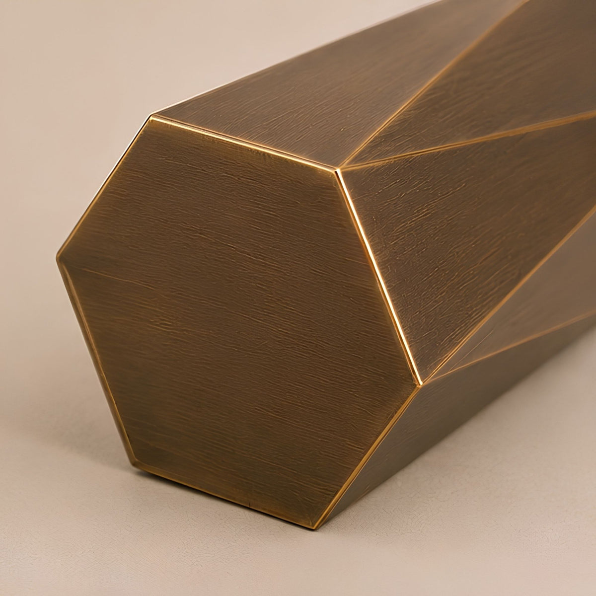 TALL GEOMETRIC DECORATIVE VASE