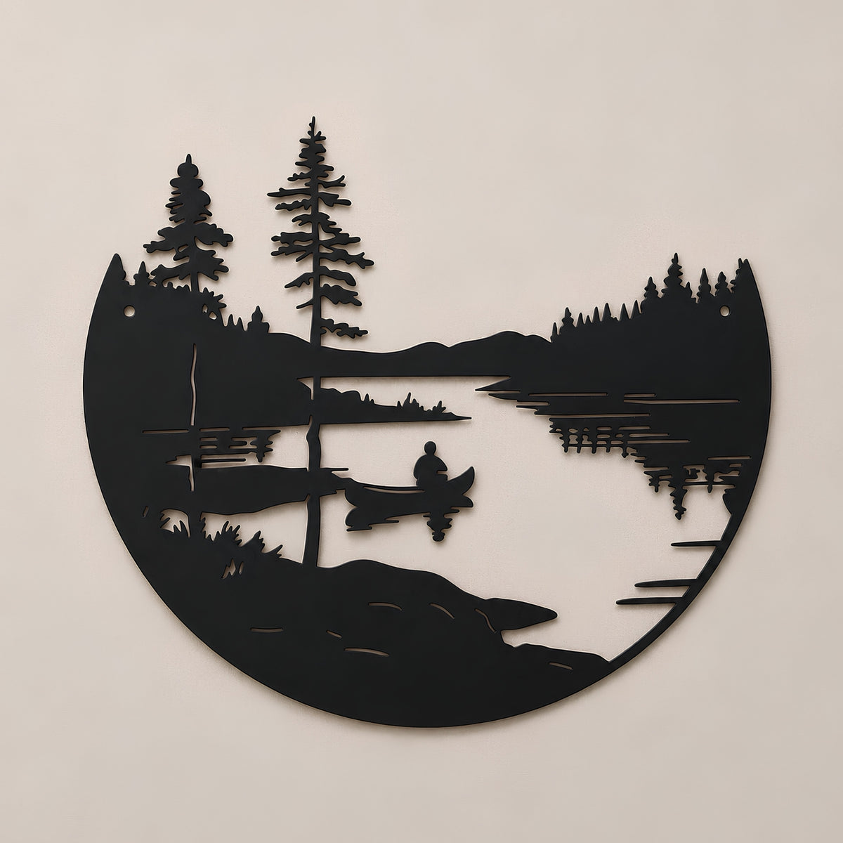 LAKE & FOREST KAYAK WALL DECOR