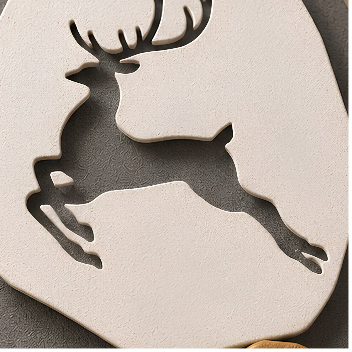 DEER GEOMETRIC WALL DECOR