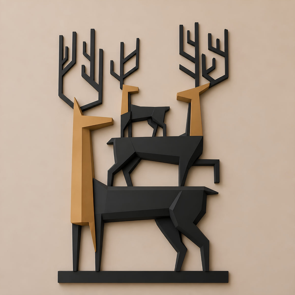 DEER FAMILY WALL DECOR