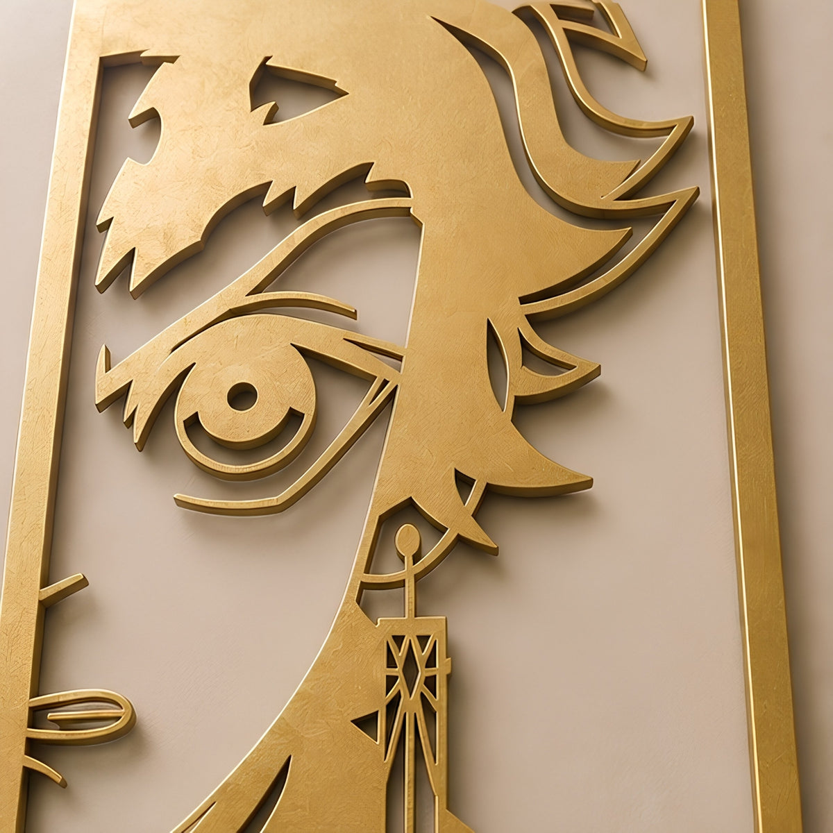 DEMON SLAYER FACE WALL ART SET
