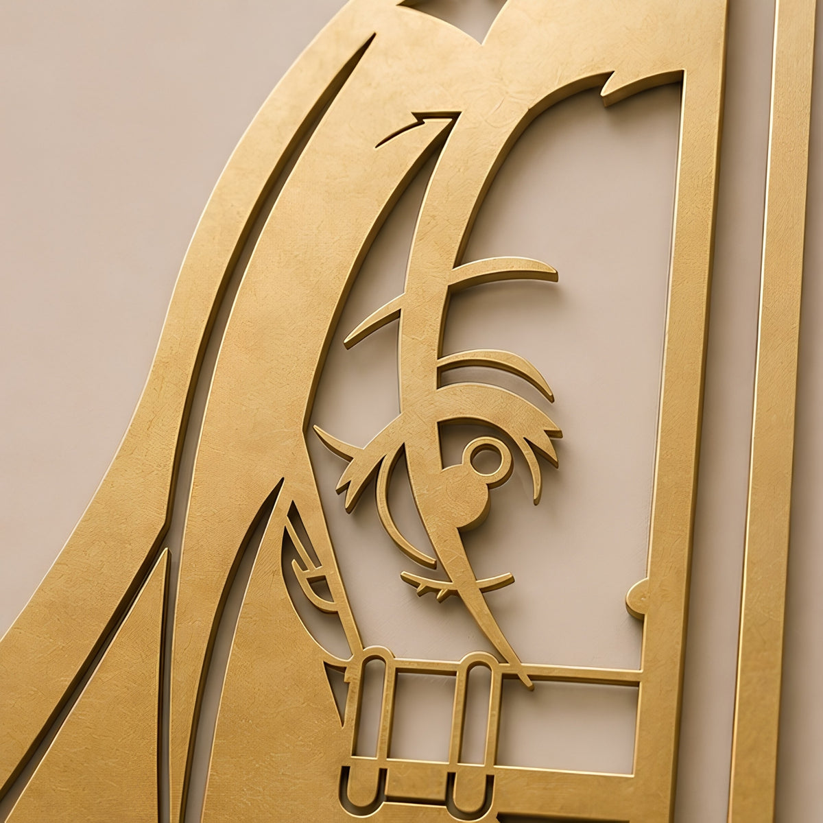 DEMON SLAYER FACE WALL ART SET