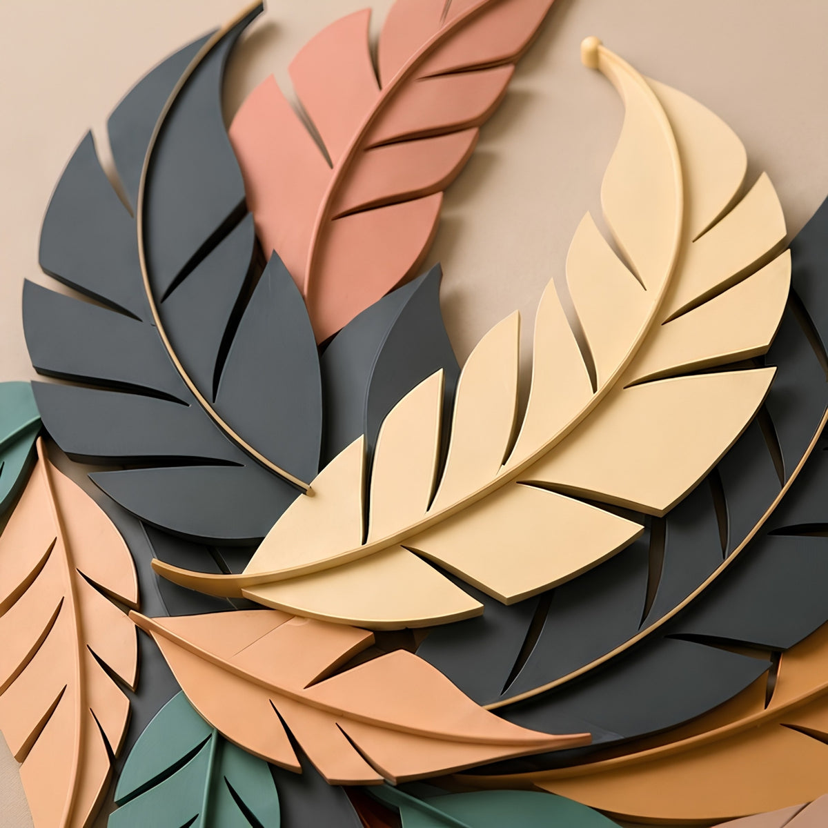 BOTANICAL LEAF WALL DECOR