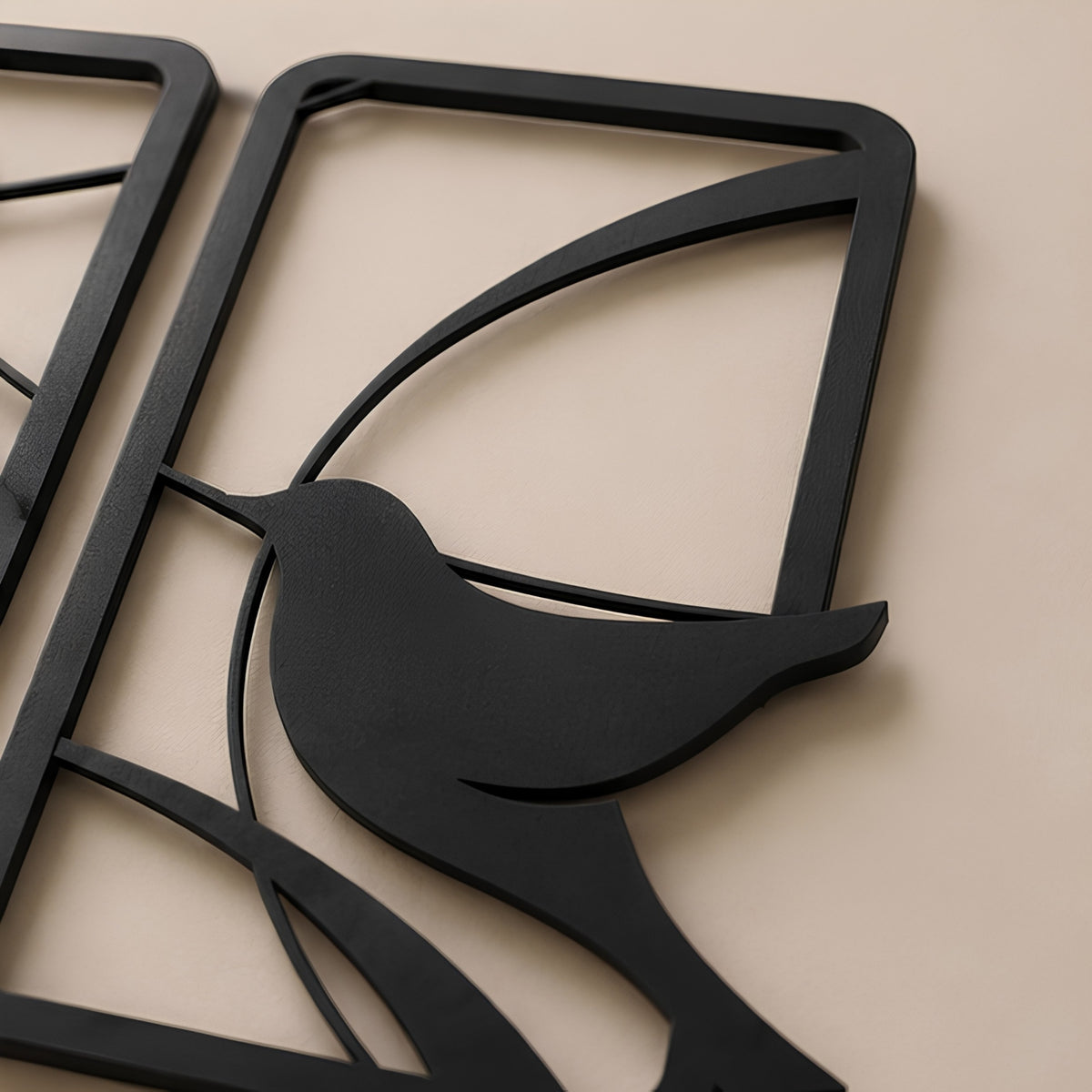 TRIPLE BIRD SILHOUETTE WALL DECOR