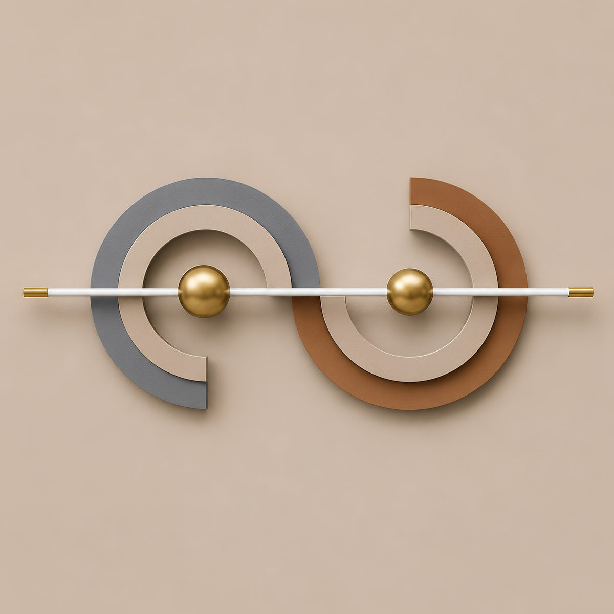 GEOMETRIC CIRCLE WALL DECOR