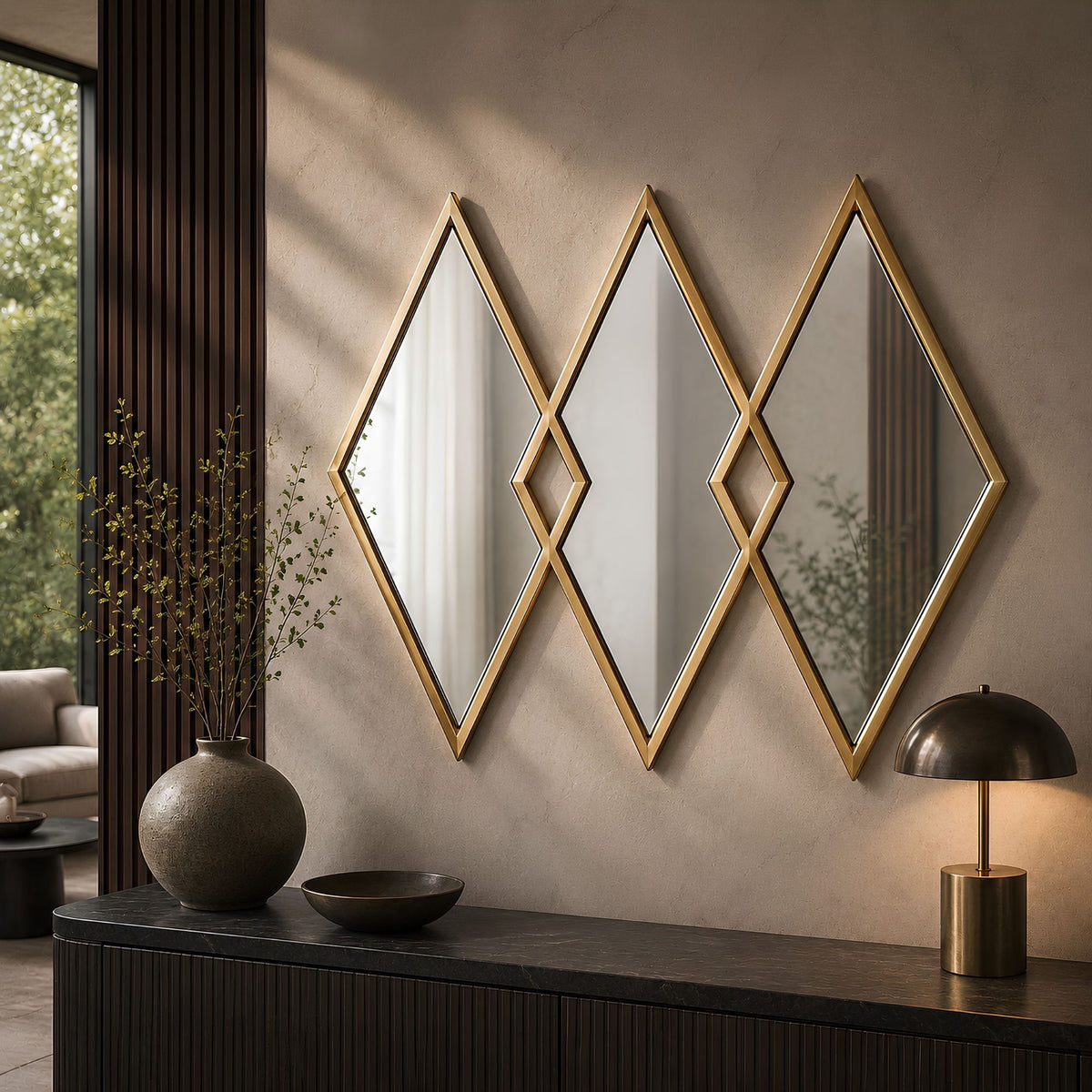 DECORATIVE WALL MIRROR