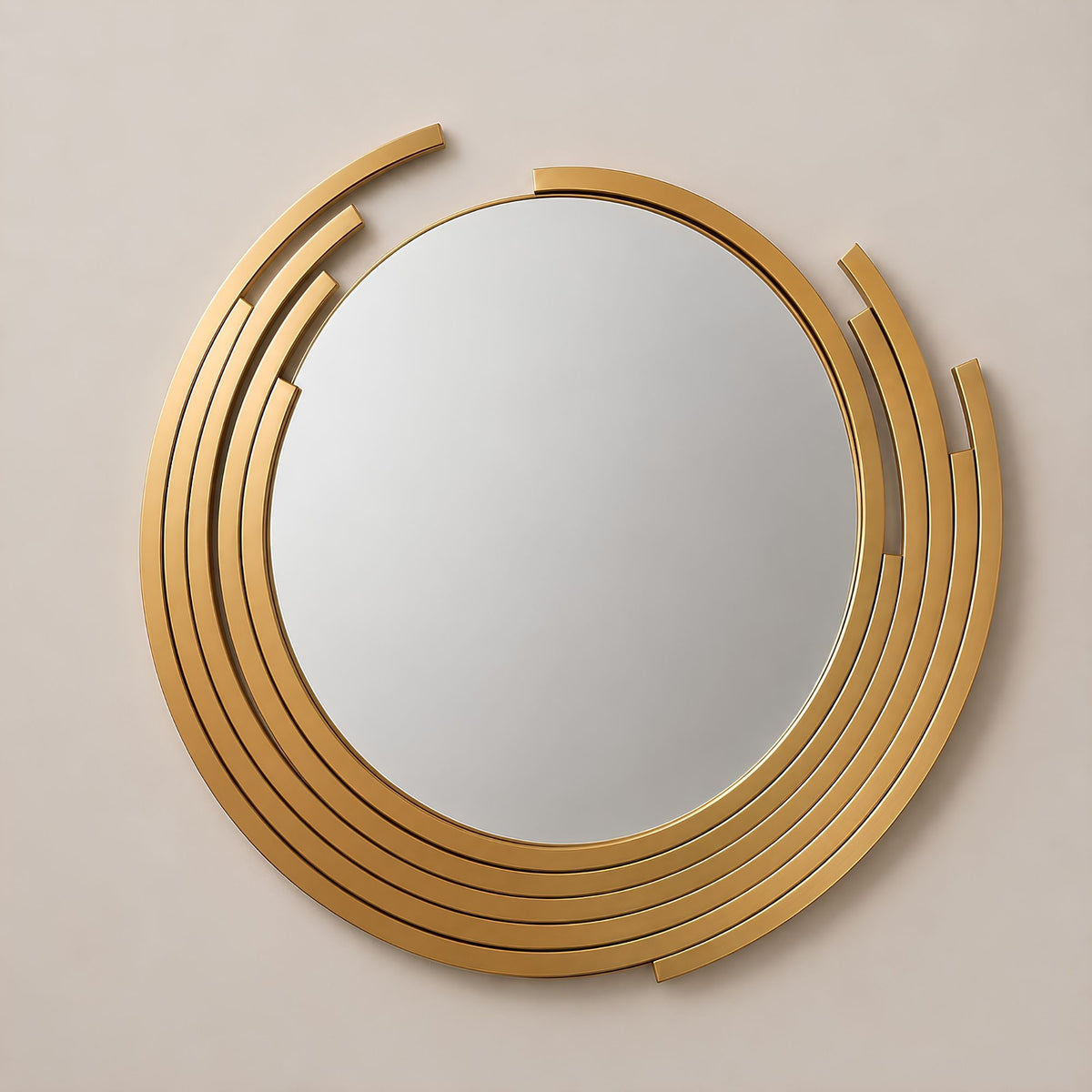 CONCENTRIC ARC WALL MIRROR