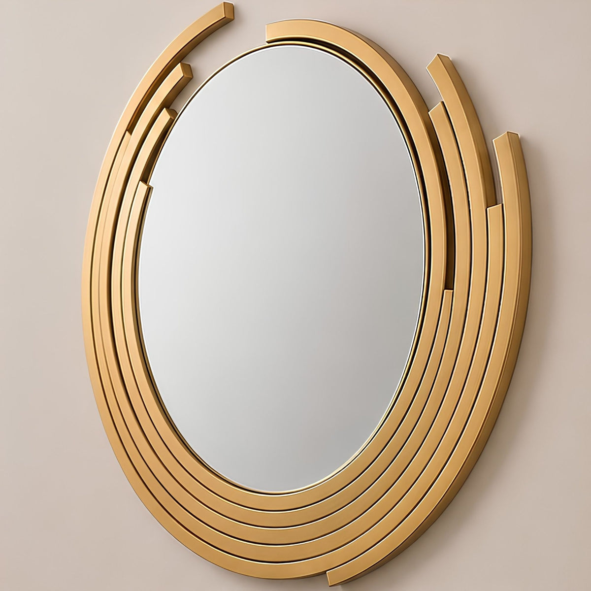 CONCENTRIC ARC WALL MIRROR