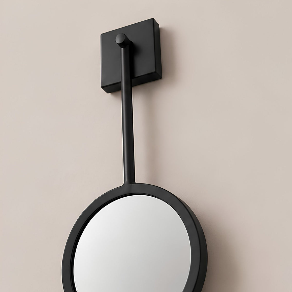 DOUBLE CIRCLE HANGING WALL MIRROR