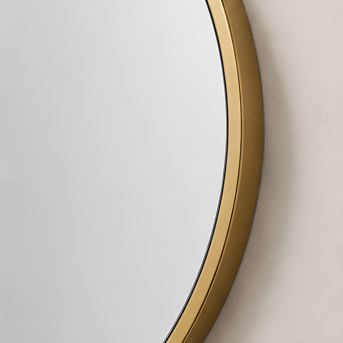 HALF MOON SPLIT WALL MIRROR