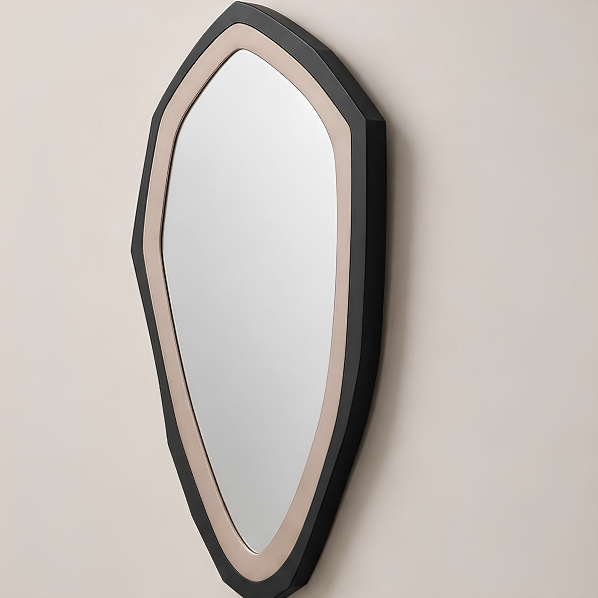 IRREGULAR FRAME WALL MIRROR