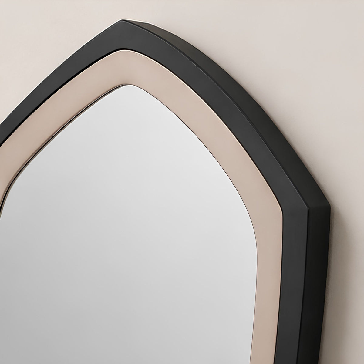 IRREGULAR FRAME WALL MIRROR