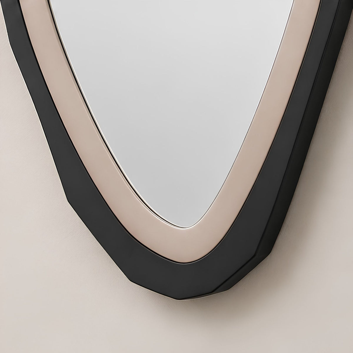 IRREGULAR FRAME WALL MIRROR